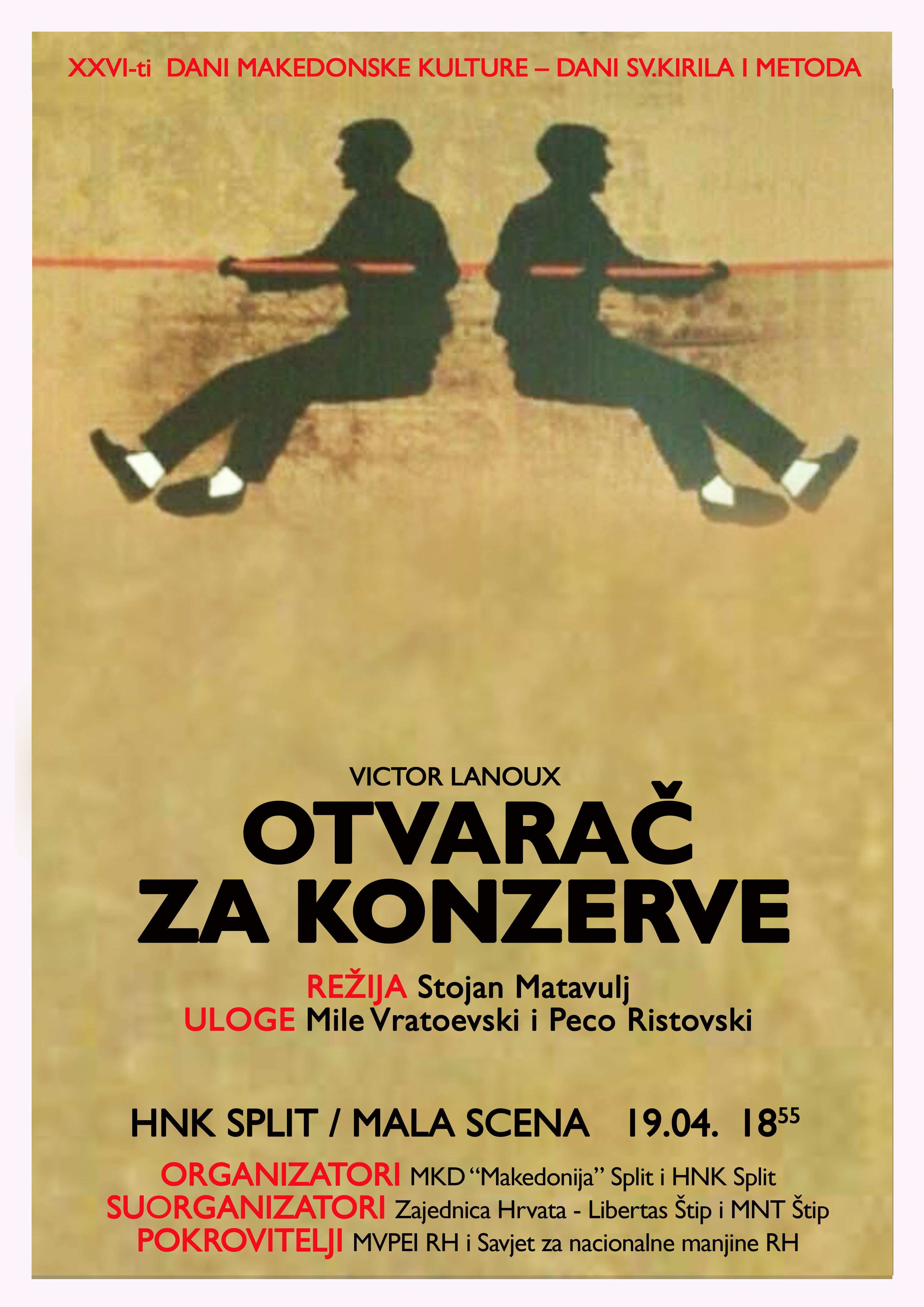 Pozivnica: “26. Dani makedonske kulture – Sv. Kiril i Metodi” – Split