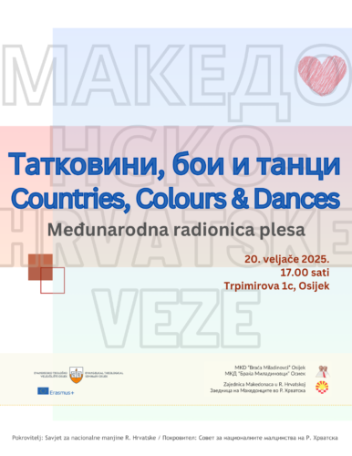 Покана: Меѓународна танчерска работилница во Осиек