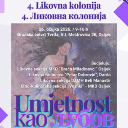 Pozivnica: 32. Dani makedonske kulture – Likovna kolonija u Osijeku